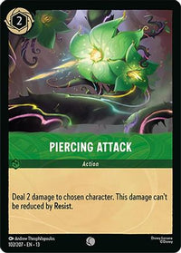 Piercing Attack (102/204) Cold Foil - Attack of the Vine