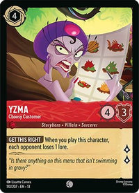 Yzma - Choosy Customer (110/204)  - Attack of the Vine
