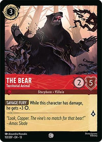 The Bear - Territorial Animal (112/204)  - Attack of the Vine