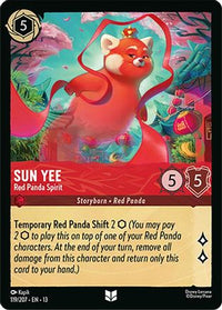 Sun Yee - Red Panda Spirit (119/204)  - Attack of the Vine