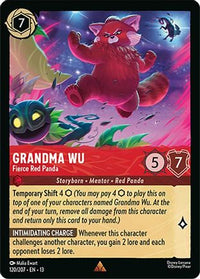 Grandma Wu - Fierce Red Panda (120/204)  - Attack of the Vine