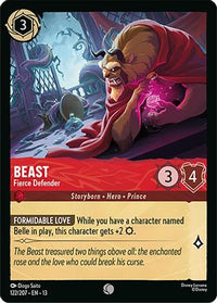 Beast - Fierce Defender (122/204)  - Attack of the Vine
