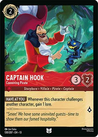 Captain Hook - Conniving Pirate (130/204)  - Attack of the Vine