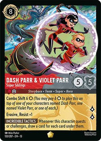 Dash Parr & Violet Parr - Super Siblings (133/204)  - Attack of the Vine