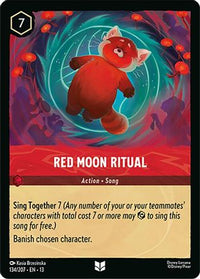 Red Moon Ritual (134/204) Cold Foil - Attack of the Vine