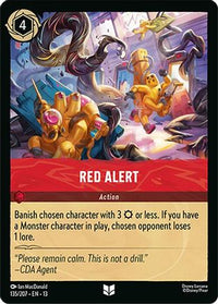 Red Alert (135/204) Cold Foil - Attack of the Vine