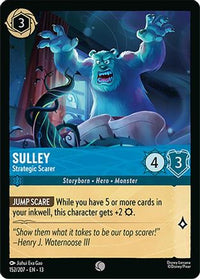 Sulley - Strategic Scarer (152/204) Cold Foil - Attack of the Vine