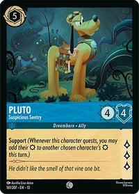 Pluto - Suspicious Sentry (161/204) Cold Foil - Attack of the Vine