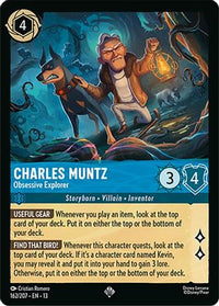 Charles Muntz - Obsessive Explorer (162/204) Cold Foil - Attack of the Vine