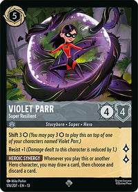 Violet Parr - Super Resilient (176/204)  - Attack of the Vine