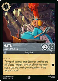 Mata - Meat Hut Waitress (182/204)  - Attack of the Vine