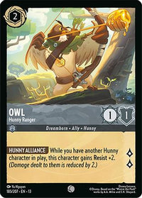 Owl - Hunny Ranger (185/204)  - Attack of the Vine