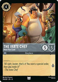 The Irate Chef - Meat Hut Cook (190/204) Cold Foil - Attack of the Vine
