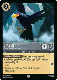 Diablo - Protecting His Mistress (193/204) Cold Foil - Attack of the Vine