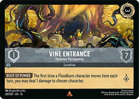 Vine Entrance - Ominous Passageway (207/204) Cold Foil - Attack of the Vine