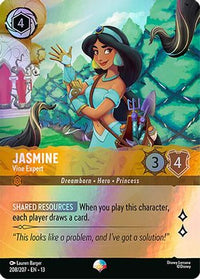 Jasmine - Vine Expert (Epic) (208/204) Holofoil - Attack of the Vine