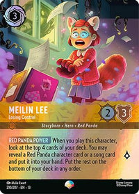 Meilin Lee - Losing Control (Epic) (210/204) Holofoil - Attack of the Vine