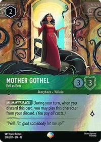 Mother Gothel - Evil as Ever (Epic) (214/204) Holofoil - Attack of the Vine