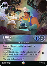 Kronk - Meat Hut Cook (Epic) (223/204) Holofoil - Attack of the Vine