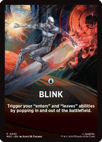 Blink Theme Card -  (MSC-023) - Commander: Marvel Super Heroes