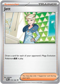 Jett 079  - Reverse Holofoil ME05 Pitch Black - Uncommon