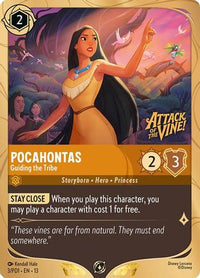 Pocahontas - Guiding the Tribe (3) Holofoil - Disney Lorcana Promo Cards