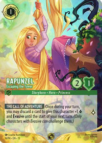 Rapunzel - Escaping the Tower (Store Championship) (16) Holofoil - Disney Lorcana Promo Cards