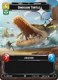 Dinosaur Turtle (Foil) (33) - Ashes of the Empire  Weekly Play Promos Foil