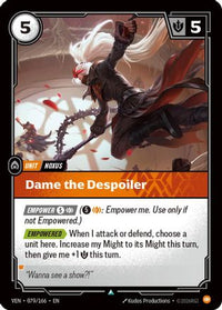 Dame the Despoiler (079/166) - Vendetta