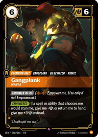 Gangplank - Naval (086/166) - Vendetta Foil