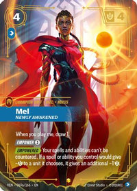 Mel - Newly Awakened (Alternate Art) (069a/166) - Vendetta Foil