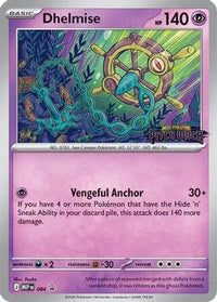 Dhelmise (Patch Black Stamp) 084  - Holofoil ME Mega Evolution Promo - Promo