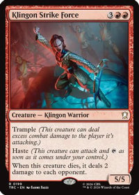 Klingon Strike Force -  (TRC-199) - Commander: Star Trek