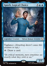 Spock, Logical Choice -  (TRC-194) - Commander: Star Trek