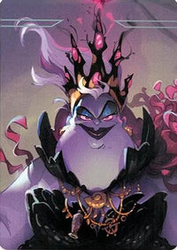 Ursula - Sea Witch Queen Puzzle Insert (Top Middle)   - Ursulas Return