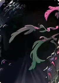Ursula - Sea Witch Queen Puzzle Insert (Middle Center)   - Ursulas Return