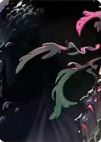Ursula - Sea Witch Queen Puzzle Insert (Bottom Middle)   - Ursulas Return