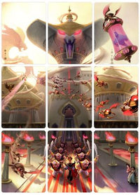 Reign of Jafar Puzzle Insert (Set of 9) (Version 1 of 2)   - Reign of Jafar