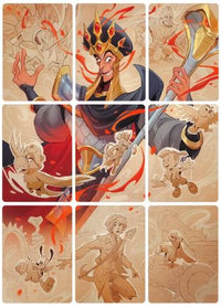 Reign of Jafar Puzzle Insert (Set of 9) (Version 2 of 2)   - Reign of Jafar