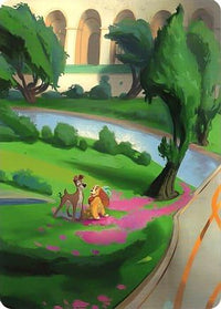 Archazia's Island Puzzle Insert (Version 1 of 2) (Bottom Left)   - Archazias Island