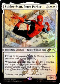 Spider-Man, Peter Parker -  Foil (UMP-003) - Unique and Miscellaneous Promos