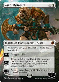 Ajani Resolute (Borderless) -  (FRA-291) - Reality Fracture