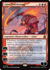 Ajani Unrelenting -  Foil (FRA-242) - Reality Fracture