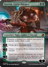 Garruk, Curse Breaker (Borderless) -  Foil (FRA-314) - Reality Fracture