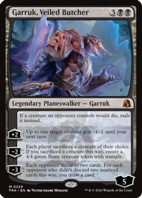 Garruk, Veiled Butcher -  Foil (FRA-229) - Reality Fracture