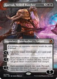 Garruk, Veiled Butcher (Borderless) -  (FRA-303) - Reality Fracture