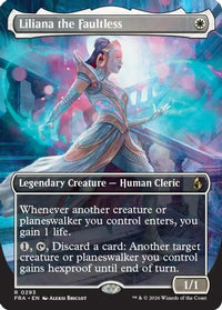 Liliana the Faultless (Borderless) -  Foil (FRA-293) - Reality Fracture