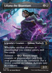 Liliana the Repentant (Borderless) -  (FRA-305) - Reality Fracture