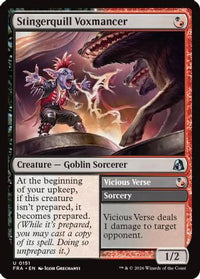 Stingerquill Voxmancer -  Foil (FRA-151) - Reality Fracture