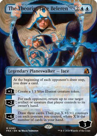 The Theorist, Jace Beleren (Borderless) (0363) -  (FRA-363) - Reality Fracture